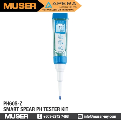 ZenTest PH60S-Z Smart Spear pH Tester Kit | Apera by Muser