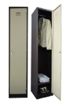 1 compartment steel locker with 1 hanging bar and 1 steel fixed shelf Steel cabinet