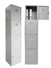 4 compartment steel locker 381W Steel cabinet