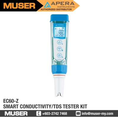 ZenTest EC60-Z Smart Conductivity/TDS Tester Kit | Apera by Muser
