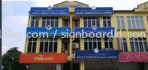 jabatan perbendaharaan metal g.i signage signboard at kuala langat Papan Tanda Metal GI