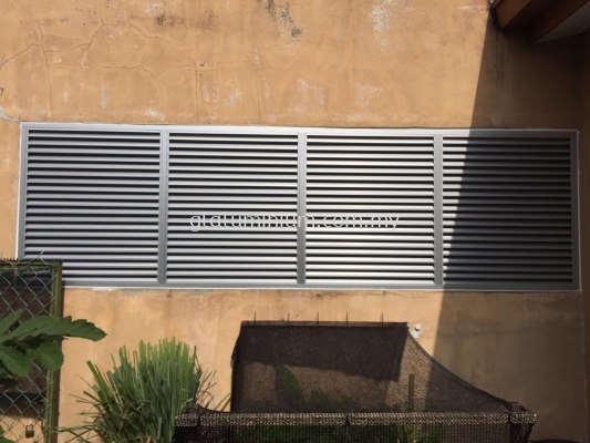 Aluminium fix louvres @jalan 4/9M,Seksyen 4, Bandar Baru Bangi