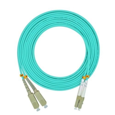 SC - LC OM4 MULTIMODE PATCH CORD 50/125UM