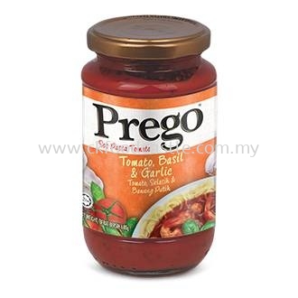 Prego Tomato, Basil & Garlic Pasta Sauce 680G