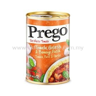 Prego Tomato, Basil & Garlic Pasta Sauce 300G