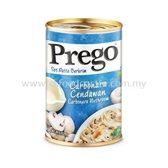 Prego Carbonara Mushroom Pasta Sauce 295G