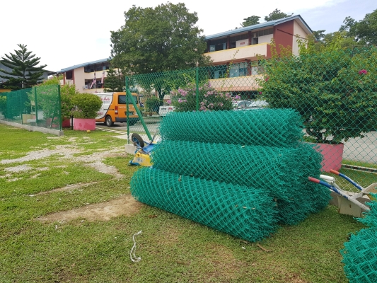 PVC Coated Chainlink Fence