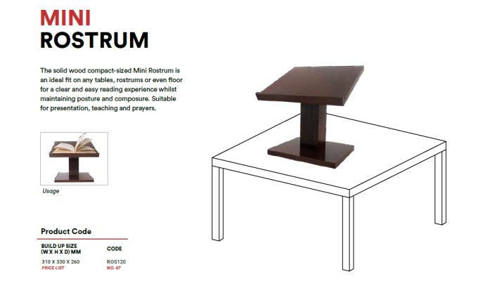 ROS120 MINI ROSTRUM