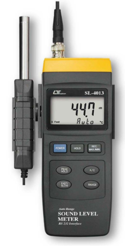 LUTRON SL-4013 Sound Level Meter, separate probe