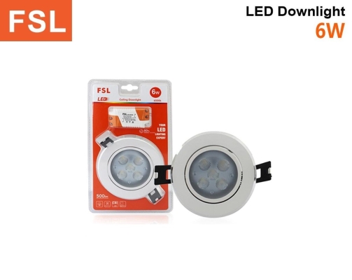 FSL LED 6W Ceiling Downlight