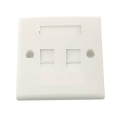 C - DOUBLE PORT FACE PLATE