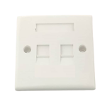 C - DOUBLE PORT FACE PLATE