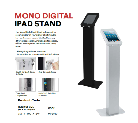 MIP2030 MONO Digital Ipad Stand