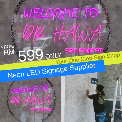 CHEAP NEON LED SIGN SUPPLY SELANGOR KL
