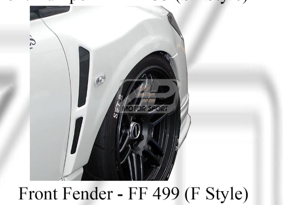 Honda Civic 2006 Front Fender (F Style) 