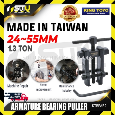 KING TOYO KT-AB2 / KTBPAB2 1 Ton Armature Bearing Puller (24-55mm)