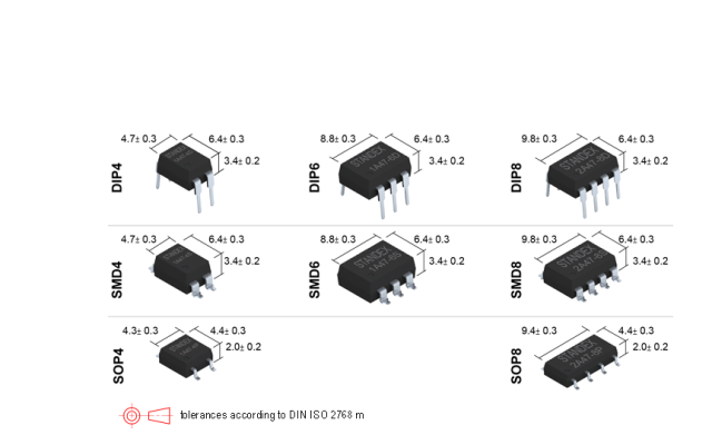 STANDEX SMP-2A47-8PT Photo-Mosfet Relay