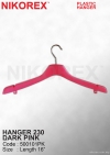 500101PK - HANGER 230 PINK (10pcs) Plastic Hanger HANGERS