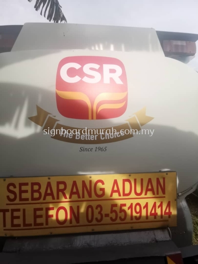 CSR LORRY STAINLESS TANKER