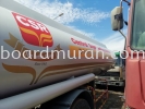 CSR LORRY STAINLESS STICKER WITH INSTALLATION STAINLESS STEEL TANKER VEHICLE GRAPHIC