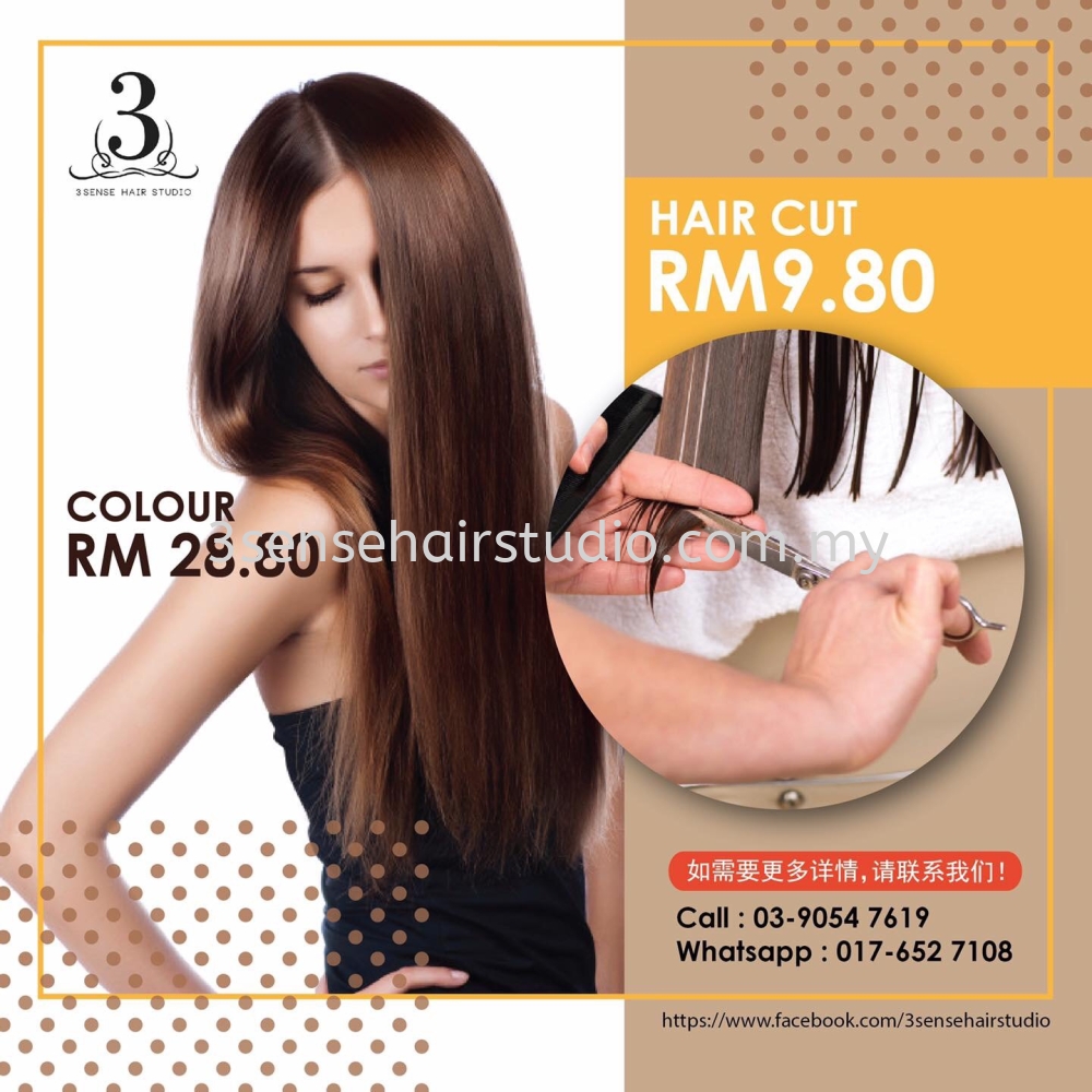 Hair Cut Promo From Rm9.80