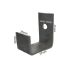 Ladder Bracket With Side Hole - M10 Hole Bed Frame Bracket