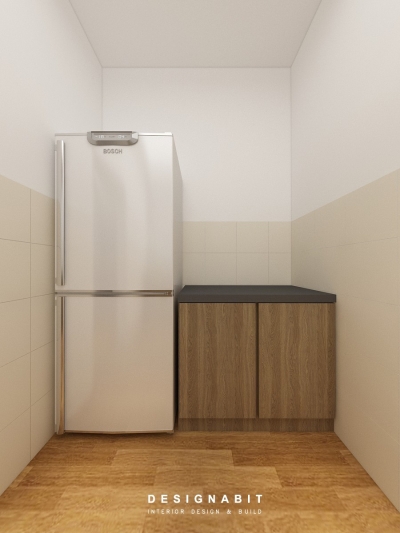 Kitchen Cabinet 3D Design From Perak Contractor