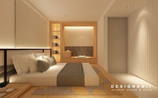 Bedroom 3D Design Drawing Refer From Perak Contractor 2021