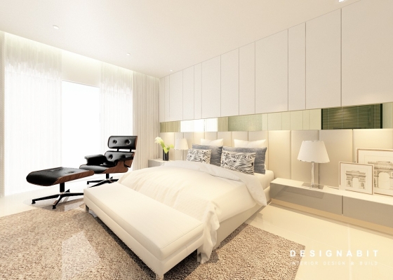 Bedroom 3D Design Drawing Refer From Perak Contractor 2021