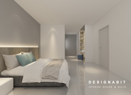 Bedroom 3D Design Drawing Refer From Perak Contractor 2021