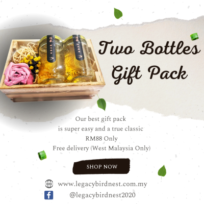 2 Bottles Fresh Cook Birdnest Gift Pack - RM88