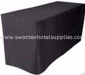 Banquet table Table cloth without skirting