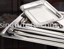 FP60402 60*40*2CM S/S RECTANGULAR TRAY FOOD TRAY Kitchenware VV