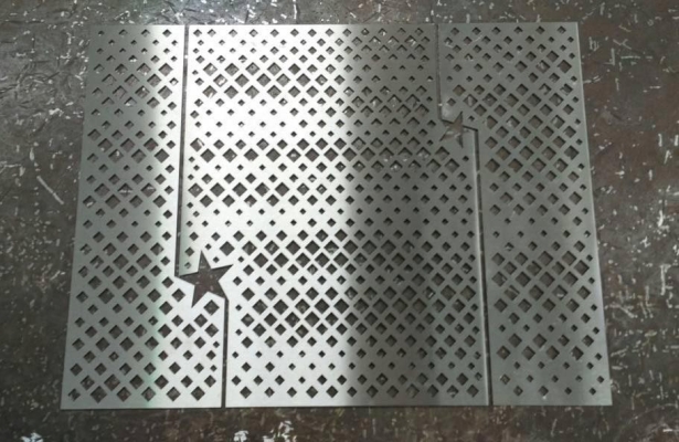 OEM Sheet Metal Works Art panel-  Door Stainless Steel