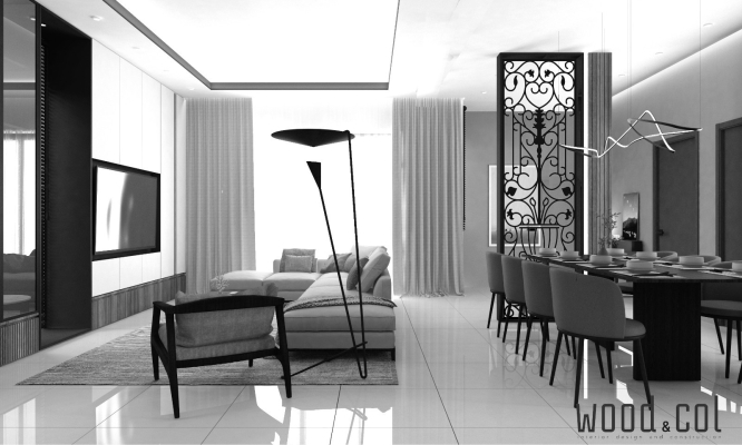 Whole House Interior Design Refer - Elegant Minimalis Style  Eco Horizon Bandar Cassia Batu Kawan