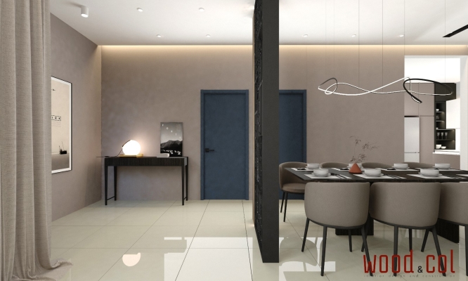 Whole House Interior Design Refer - Elegant Minimalis Style  Eco Horizon Bandar Cassia Batu Kawan