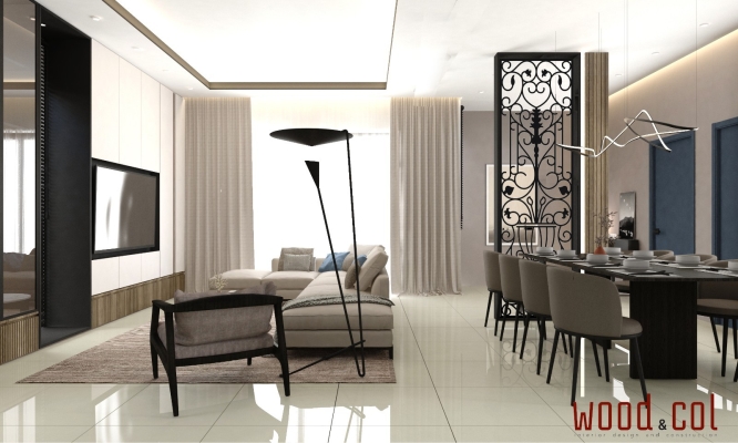 Whole House Interior Design Refer - Elegant Minimalis Style  Eco Horizon Bandar Cassia Batu Kawan