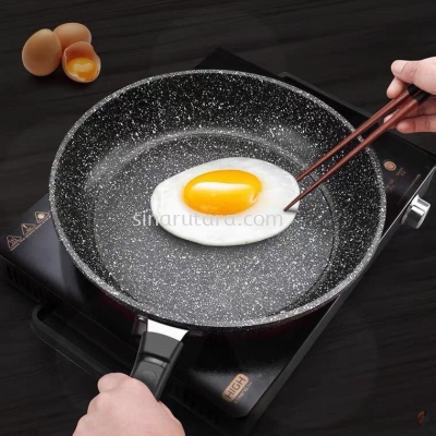 SN28901 28CM MARBLE NON STICK FRYING PAN(IH)