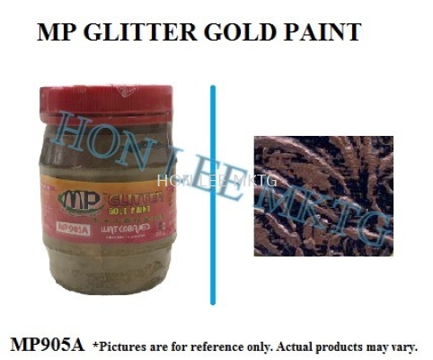 MP GLITTER GOLD PAINT MP905A