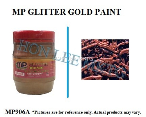 MP GLITTER GOLD PAINT MP906A