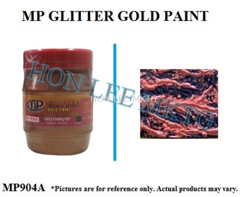 MP GLITTER GOLD PAINT MP904A