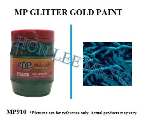 MP GLITTER GOLD PAINT MP910