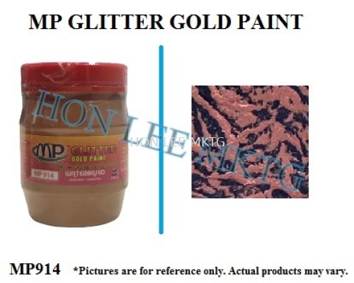 MP GLITTER GOLD PAINT MP914