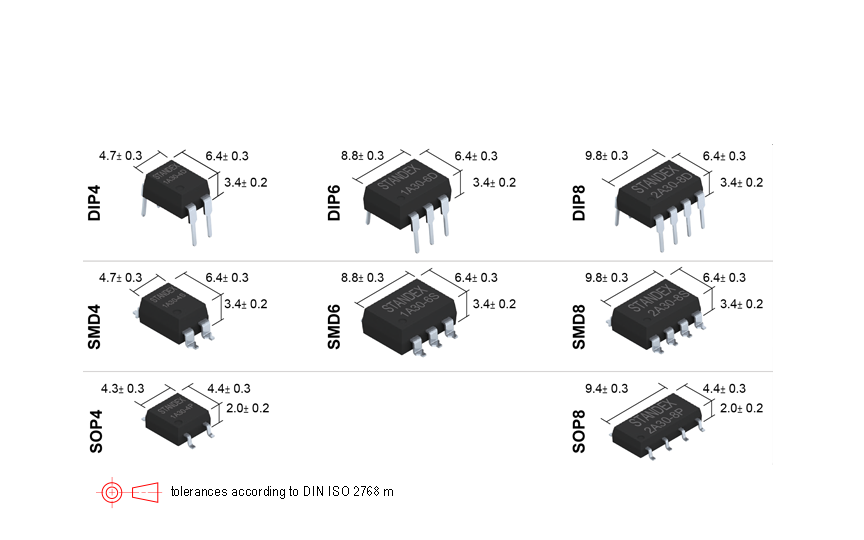 standex smp-1a30-4st photo-mosfet relay