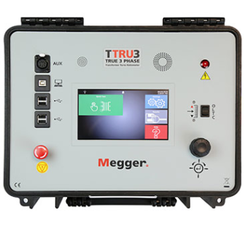 MEGGER TTRU3 True 3 Phase Transformer Turns Ratiometer