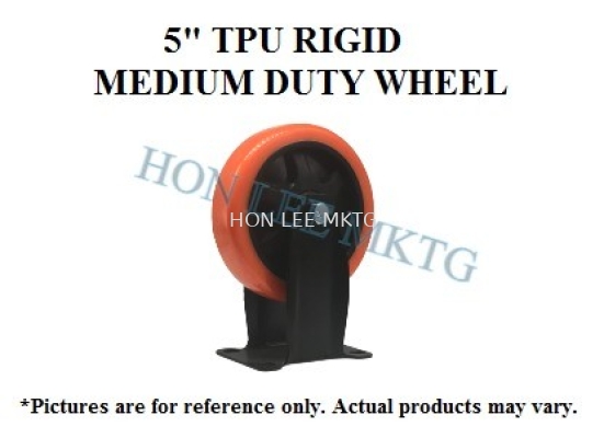 TPU RIGID MEDIUM DUTY WHEEL 5" 