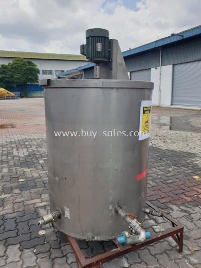 1000 Liter Stainless Steel Tank with Mixer