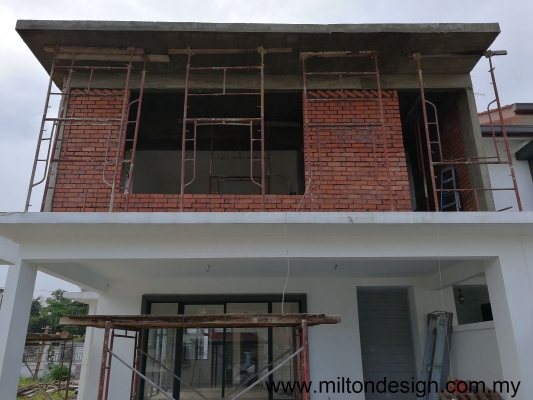 Johor Bahru House Extension Works Runing Refer - PELANGI INDAH