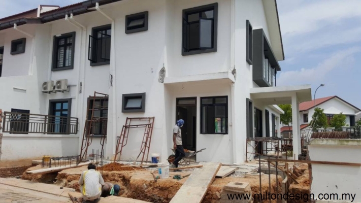 Johor Bahru House Extension Works Runing Refer - PELANGI INDAH