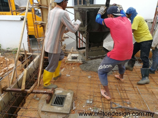 Johor Bahru House Extension Works Runing Refer - PELANGI INDAH